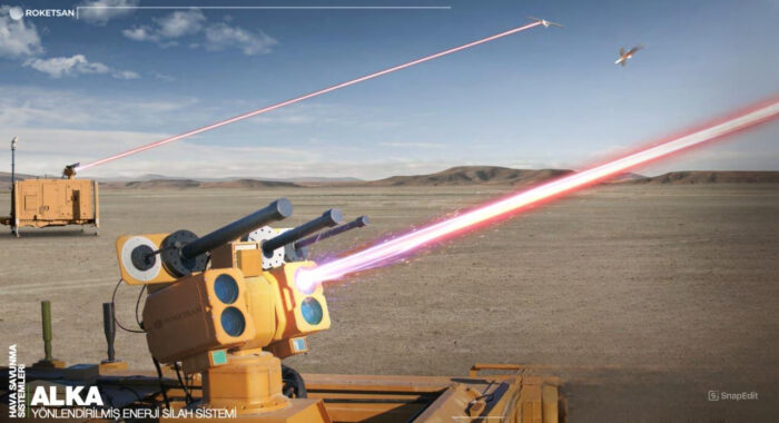lazer silah