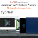 Lazer kesim sac yerleştirme programı minimum fire